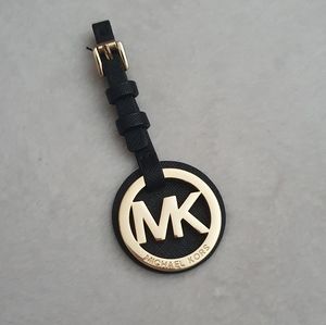 Michael Kors Black Medallion Logo Strap Hang Tag